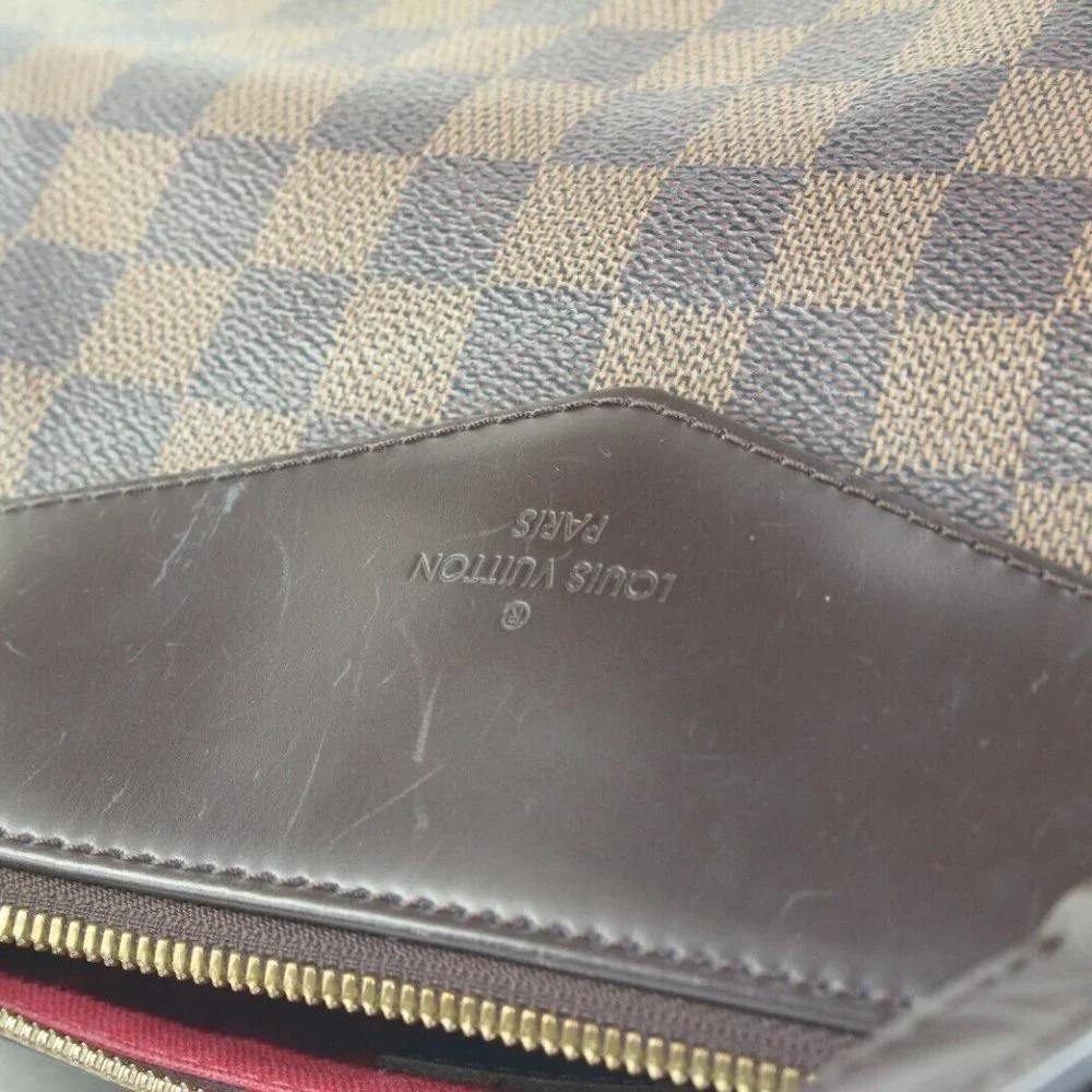 Louis Vuitton Damiier Ebene Westminster GM Zip Tote Shoulder Bag 3LV830K